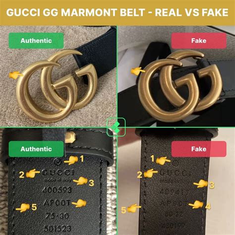 gucci belt real vs replica|genuine gucci belt bag.